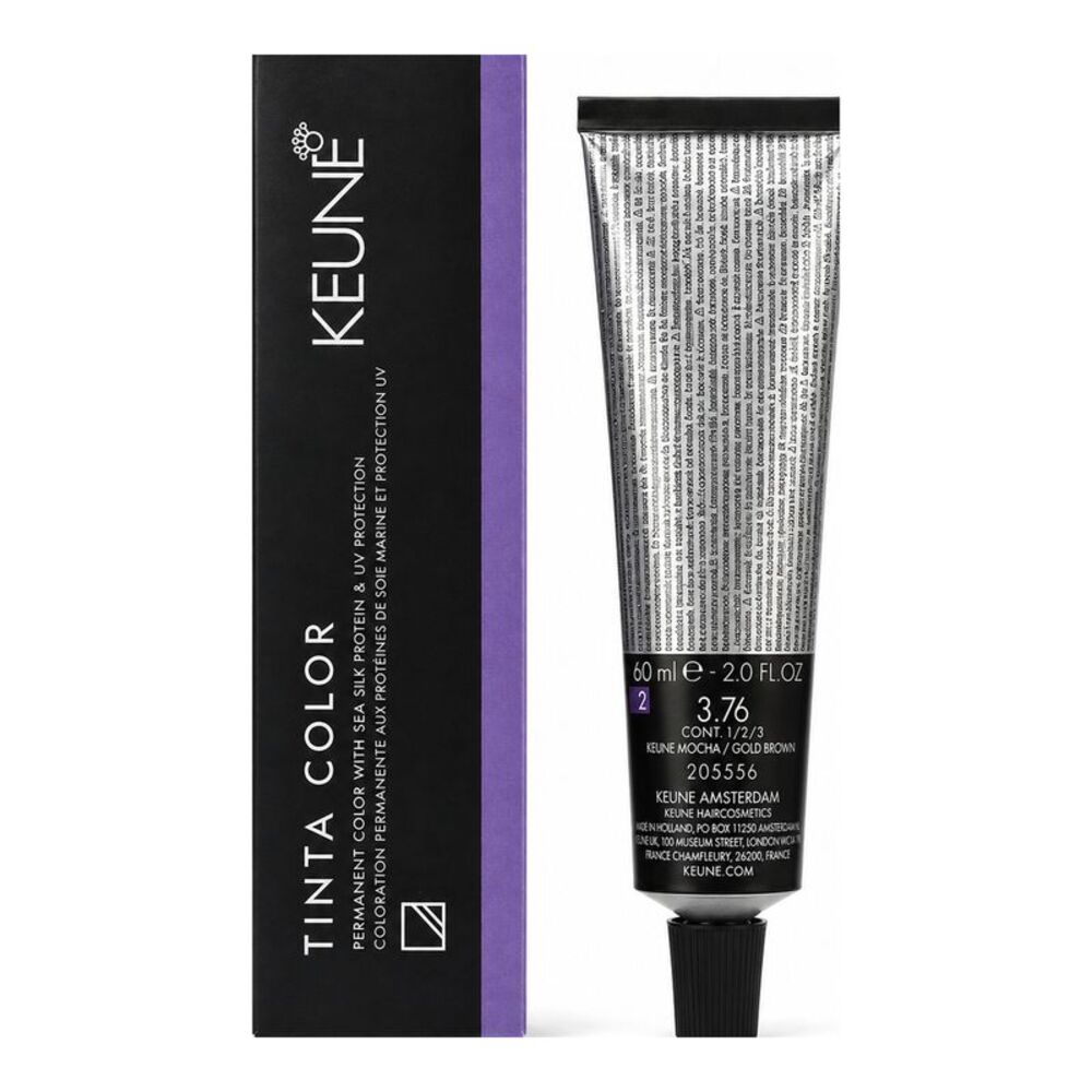 Keune Tinta Color No. 3.76 Dark Violet Red Brown 2 Oz